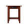 Jarrah Solid Wood End Table and Built-In Outlets