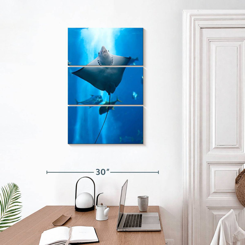 Brampt Manta Ray, 32" H x 20" W