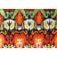 Ikat Hand Woven Wool Ikat Area Rug