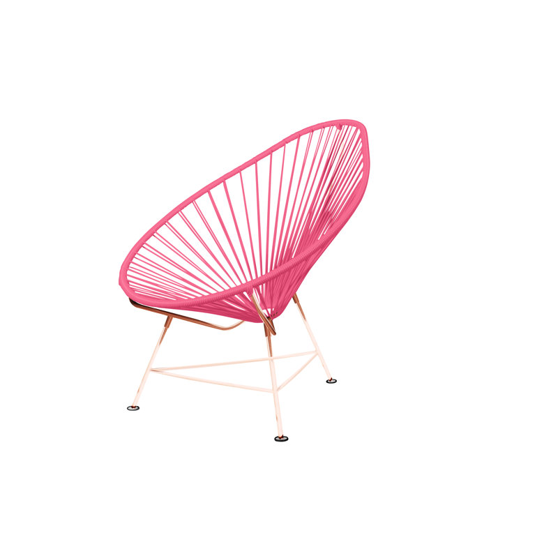 Chaise de jardin, Rose / cuivre