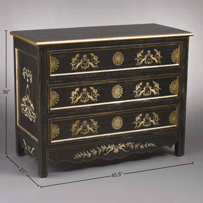 3-Drawer Chest