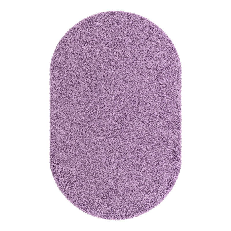 Tapis lilas Angelina, Ovale 5 pi 3 po x 8 pi