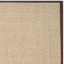 Debroh natural fiber maritime rupee solid color rug-434642004