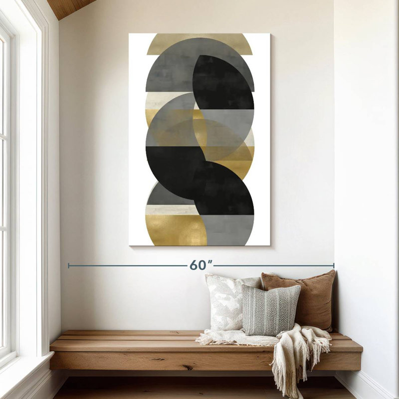 Avery Layered II, 48" H x 32" W