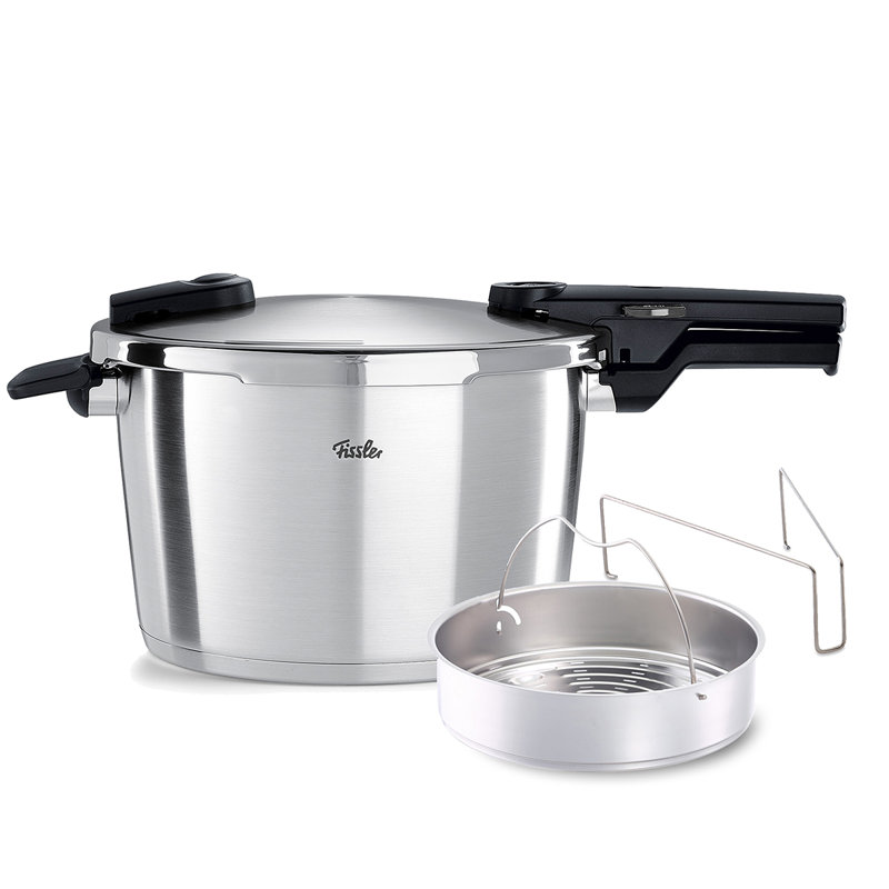 Autocuiseur de qualité supérieure de 10,6 pintes Vitaquick® avec insert pour cuiseur à vapeur et trépied