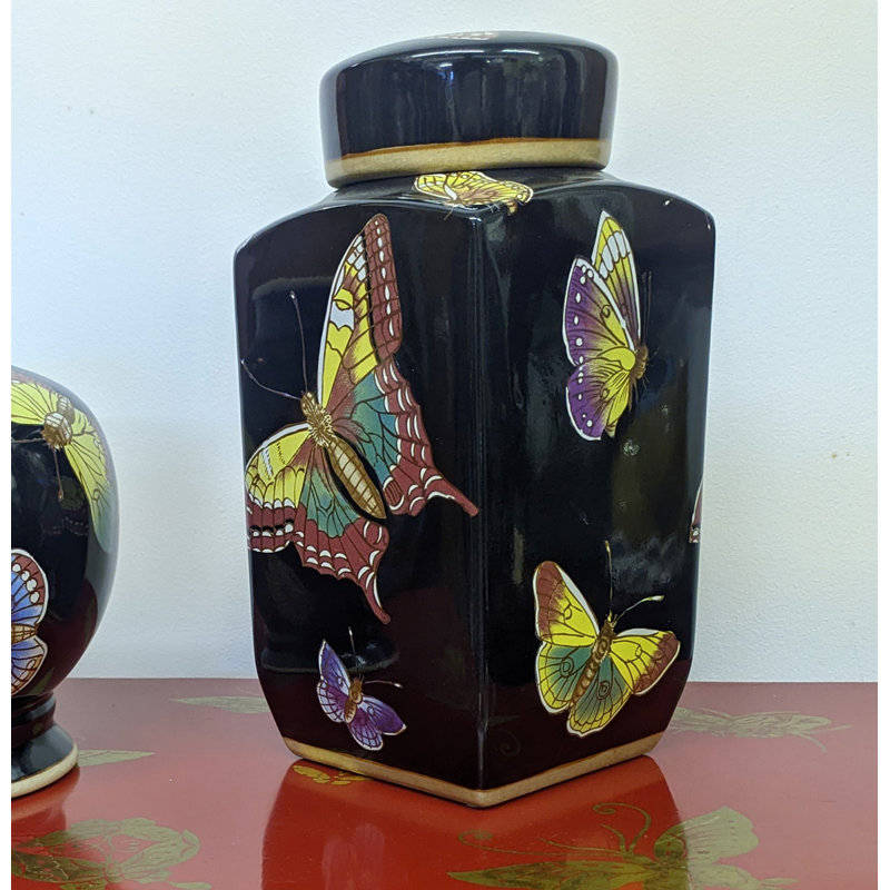 Butterfly Tea Caddy