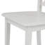 Ensemble de table et chaises de salle à manger 5 pièces pour 4 personnes, table de cuisine en bois massif avec 4 chaises