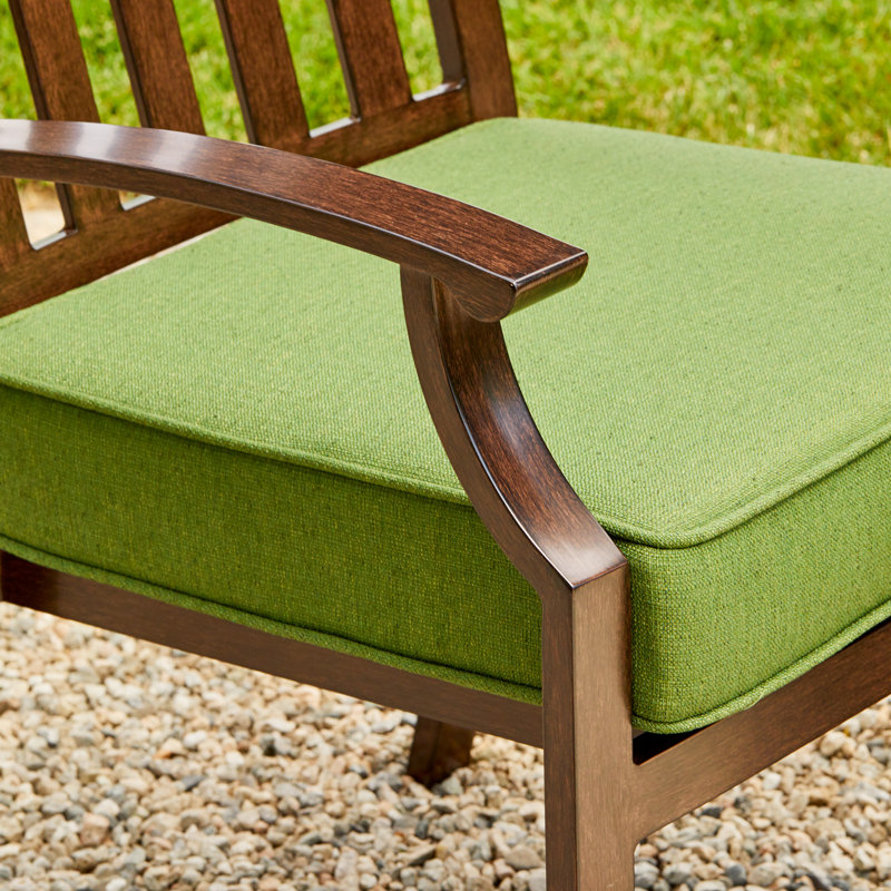 Ensemble repas 5 pièces avec coussins bridgeport Ceridwen, Vert