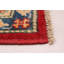 Tapis rouge en laine noué à la main de conception unique 9 pi 1 po x 11 pi 11 po New Age
