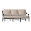 Canapé de patio de 80 po de large avec coussins Delphi-26206751-26206761