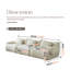 Canapé modulaire modulaire, canapé modulaire compressé, canapé de style minimaliste moderne, chambre à coucher, canapé compressé confortable - Design économe en espace - blanc-910470505-910470508-910470509