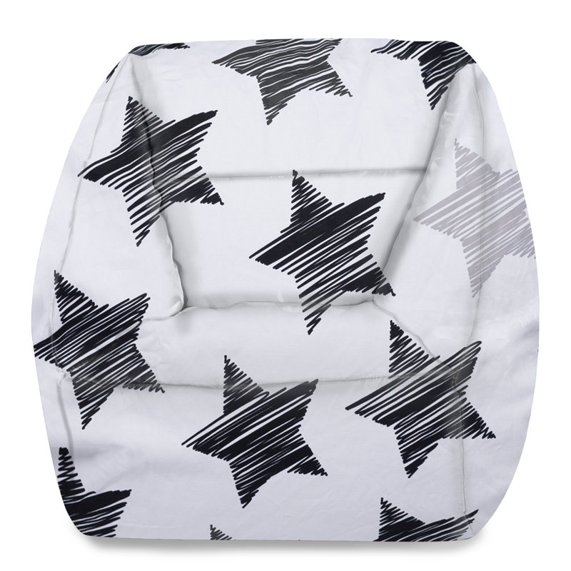 Bean Bag Chair Structured Seat for Kids, Teens and Adults, Comfy Bean Bean Bag Chair for Gaming, Reading and Watching TV, Coronado Chair, Multiple Colors and Fabrics