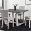 Table de salle à manger style transitionnel 1pc-2053531798