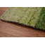 Tapis vert en laine patiné 7 x 10