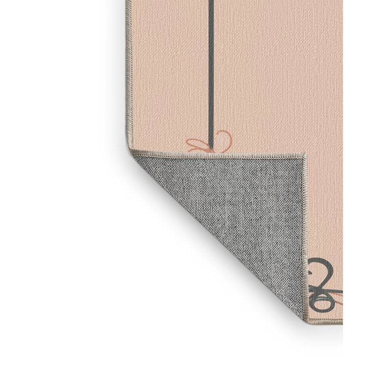 Tapis pour enfants mignons lavables Dakota Fields, Rectangulaire 2 pi x 3 pi