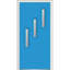 Porte d'entrée pré-suspendue en acier Spotlight-40547029-40547031-40547032