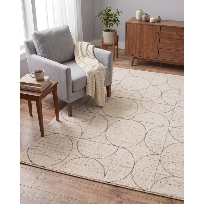Oslo Geometric Area Rug, Rectangle 80 x 140 cm