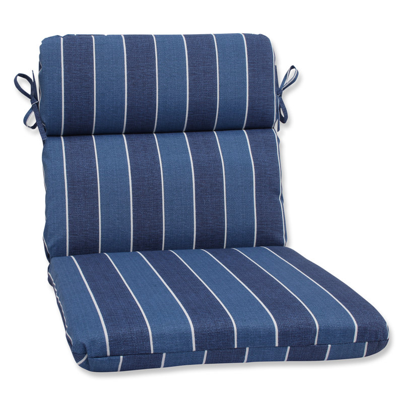 Coussin de salon intérieur/extérieur méridienne Baggett, Indigo