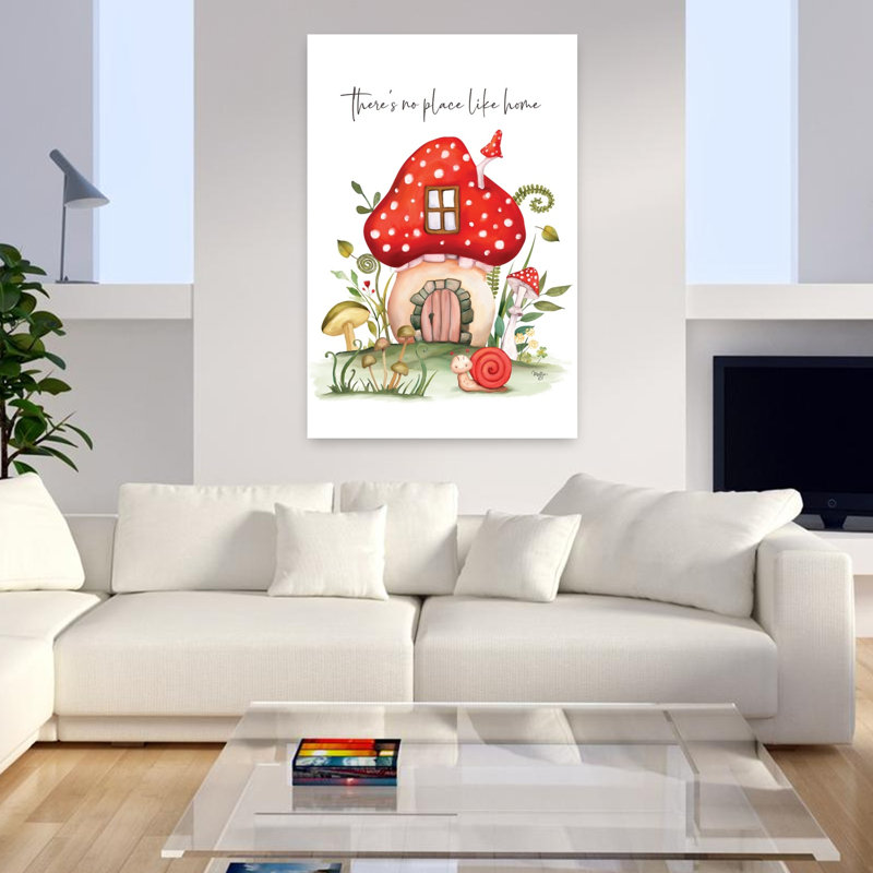 Mushroom Home, architecture contemporaine, art, H 48 po x l 32 po