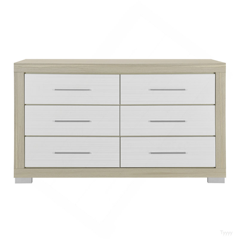 Vaisselier Elsa, Naturel / Blanc