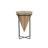 Dairius Solid Wood Top End Table