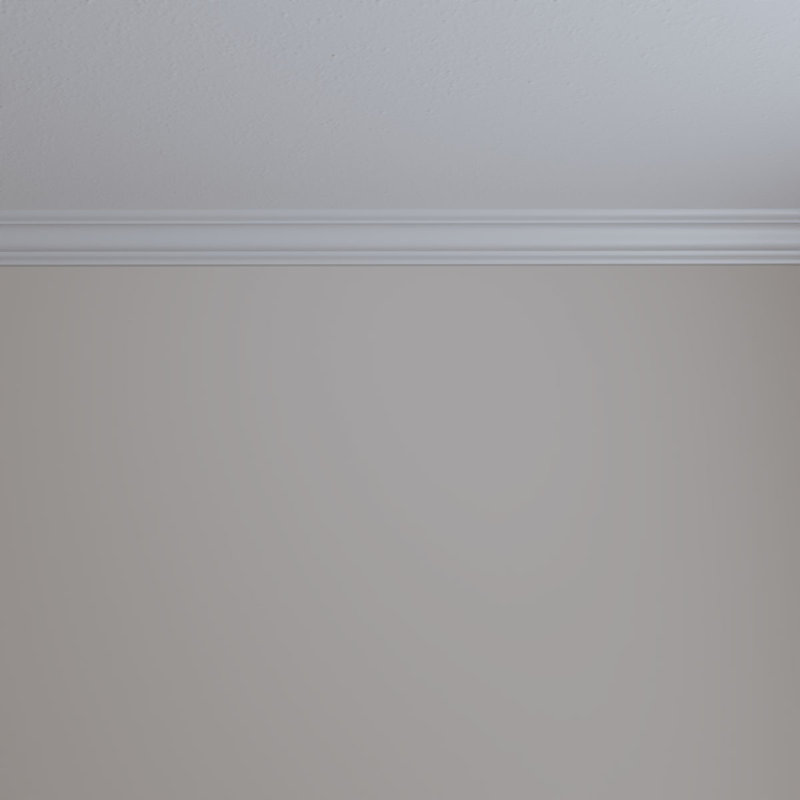 Classic White Polyurethane Crown Moulding 94.5"
