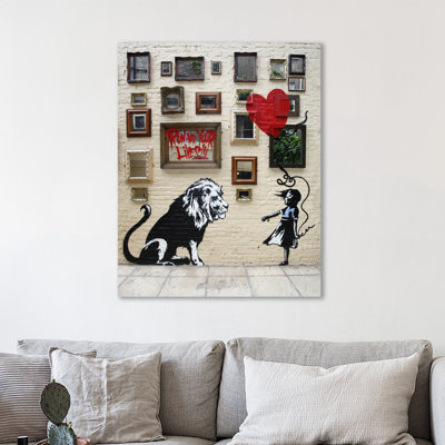 «Run for Your Lives», impression sur toile tendue