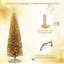 Arbre de Noël champagne 6 'H