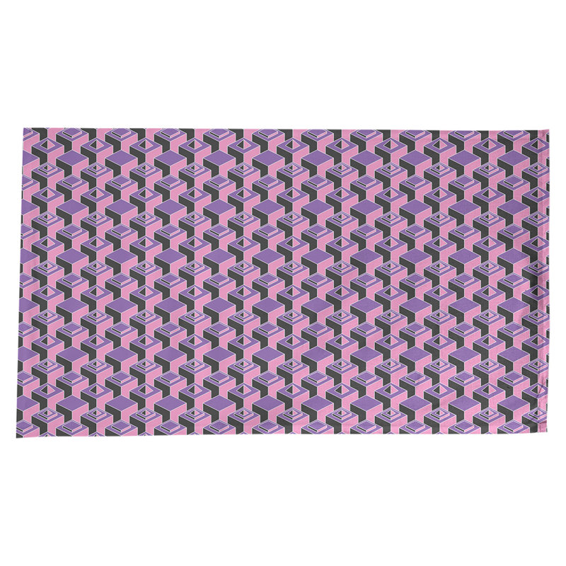 Nappe de gratte-ciels classiques, Mauve / Rose