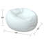 Housse pour fauteuil à billes d'extérieur (sac seulement, XXL)-167931409-167931413