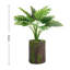 32cm Faux Philodendron Plant in Planter