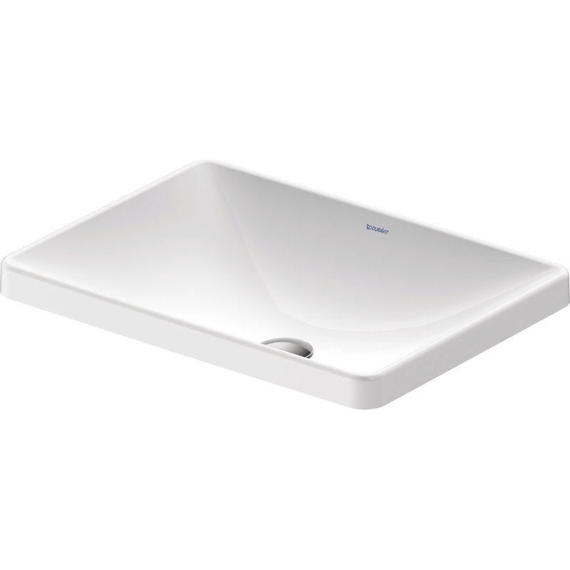 D-Neo Undermount Sink White High Gloss 23.63"