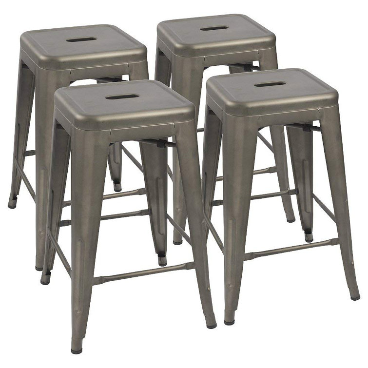 Lehman Counter Stool with Metal Frame