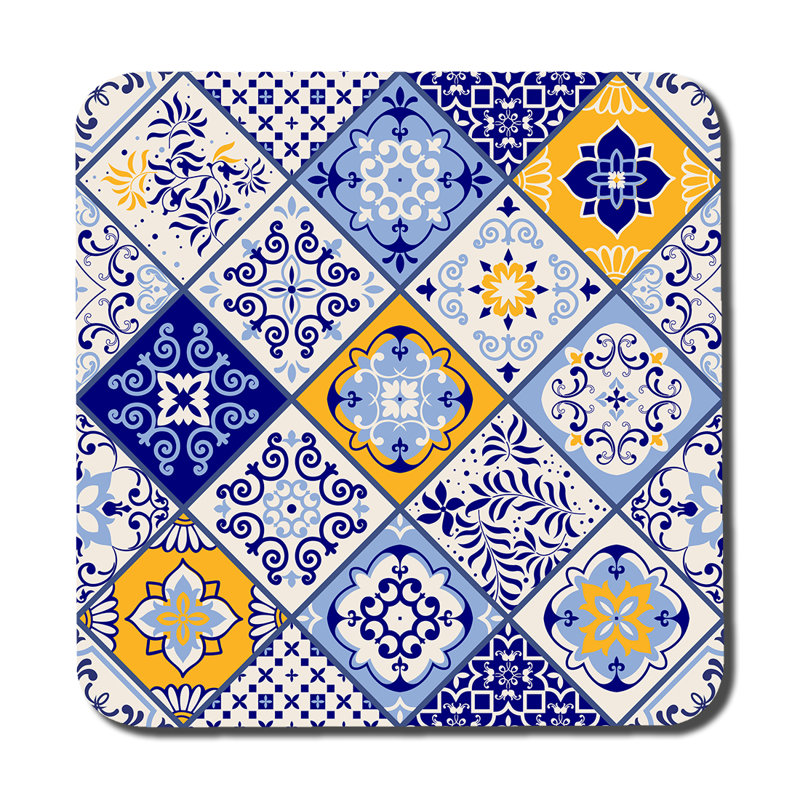Square 6 Piece Coaster Set