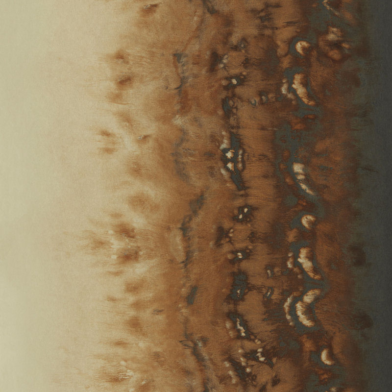 Fusion 10.05m x 52cm Metallic Wallpaper Roll, Bronze