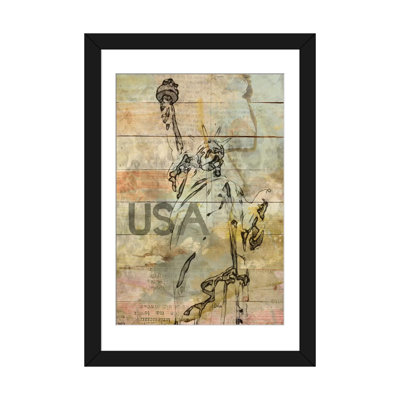 Lady Liberty, impression sur toile tendue