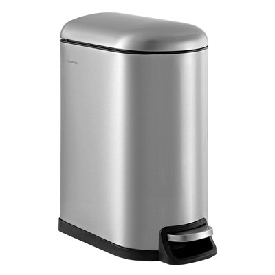 Roland Steel Step On Trash Can