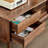 Classic black walnut TV cabinet-108173365