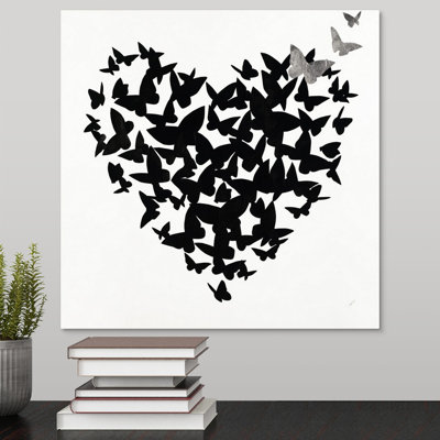 «Hearts in Flight III», impression sur toile