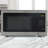 Farberware 1.1 Cu. Ft. Countertop Microwave Oven – 1000w Power, Auto Cook Settings, Defrost, And Safety Lock – Black Stainless Steel