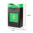 Commercial Zone Avante Compost Container, 30-Gallon Shallow Unit Open Top, Liner Included