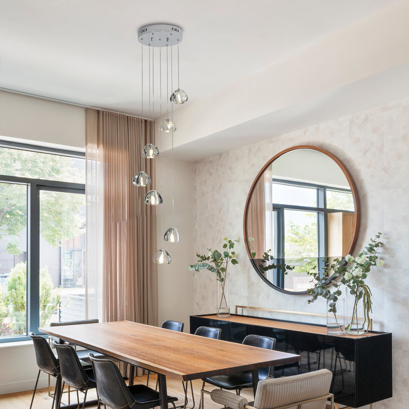 Dalaysia 7 - Light Pendant, Polished Chrome