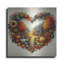  «Fall In Love 5» par Rey Klimt, art mural en métal, 36 po x 36 po-1952309176