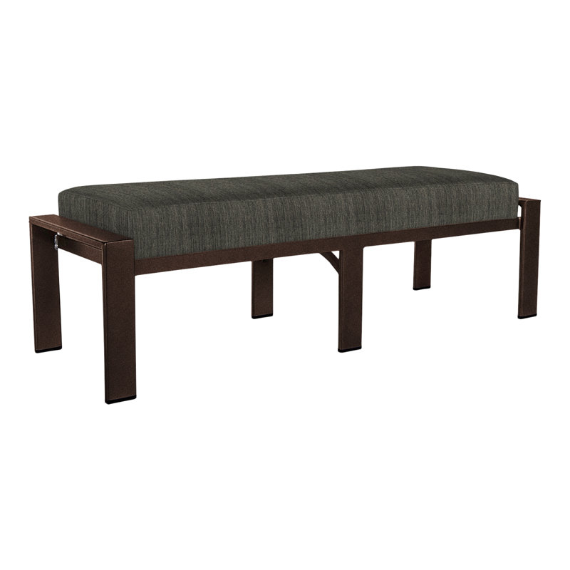 Studio Outdoor Bench, Copper Creek, Harris Stone