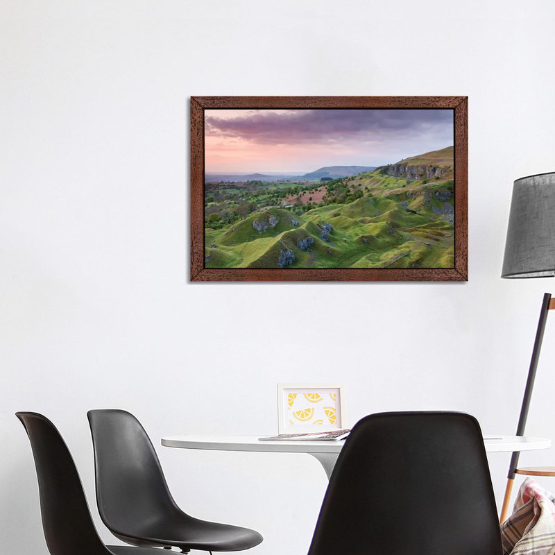 The Escarpment 1 Piece Floater Frame Wall Art on Canvas, 66.04 cm H x 45.72 cm W, Brown Framed