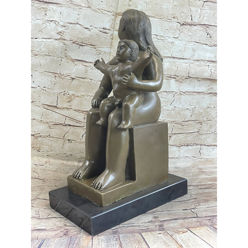 Sculpture classique Bening Mère et enfant