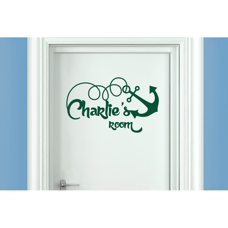 Nautical & Beach Wall Decal, Dark Green