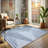 Bibb Home Washable Flannel Printed Area Rug with Latex Back-830184226