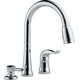 Kate Pull Down Sprayer Kitchen Sink Faucet with Matching Soap Dispenser