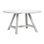 Agno 56" Pine Solid Wood Trestle Dining Table